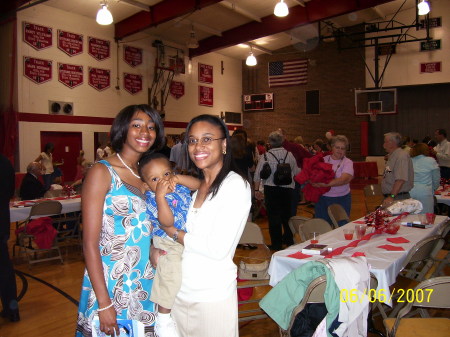 My cousin Taylor's  8th grade graduation