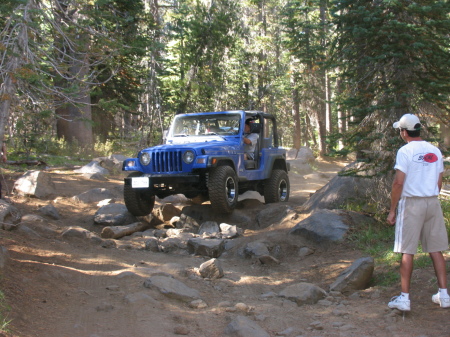 Taking Brittany's Jeep out 4 wheeling 2007