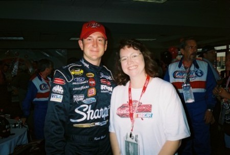 Kurt Busch at Coca Cola Racing Family Reunion