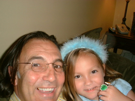 Granddaughter Brianna and me