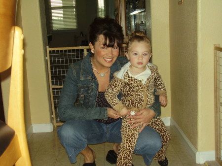 Me and my beauty at Thanksgiving 2008