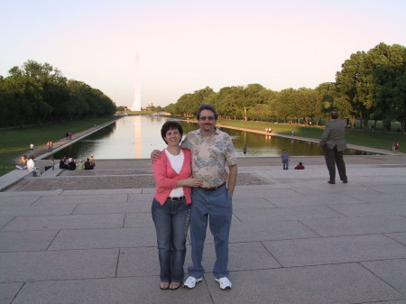 Mary and I in Washington DC
