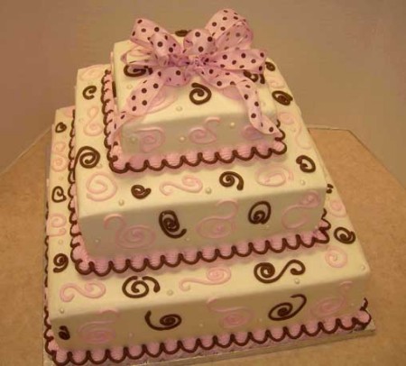 A Bridal Shower Cake