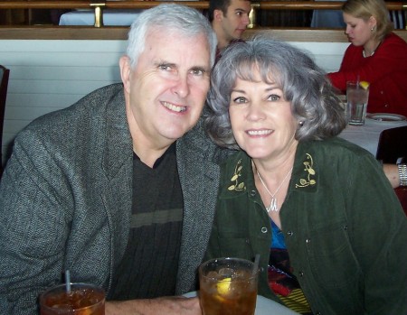 Brian and Margo at Landry's in Kemah