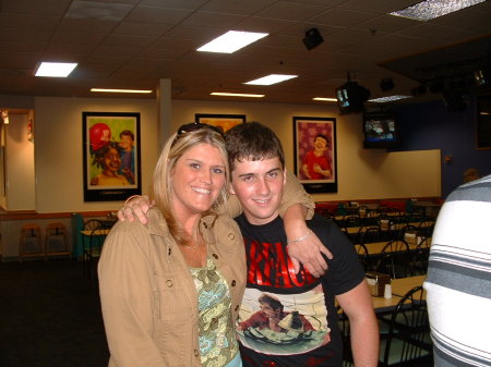 My daughter Melissa and her oldest son Tyler