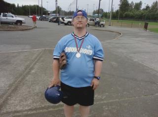 Matthew after special olympics baseball