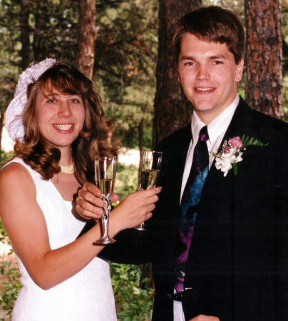 Jun 27 1993 Our wedding in Colorado Springs CO