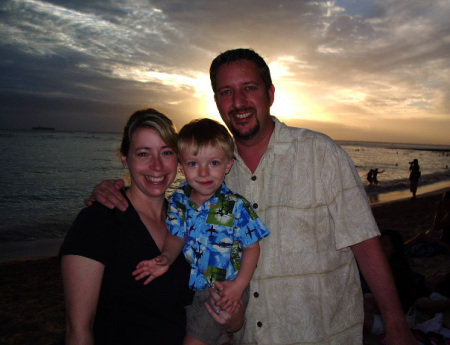 Shelly, Joe & Vince - Waikiki