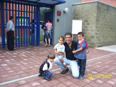 Alex, Diego, Me & Octavio Jr