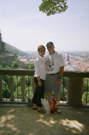 Walt and Maria in Heidelberg, Germany 6-14-07
