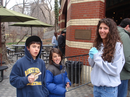 Darius, Zane, & Allyn - Easter 2007 in New York City