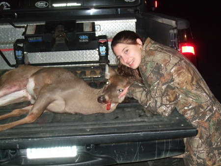 Danielle's First Deer Nov. 2008