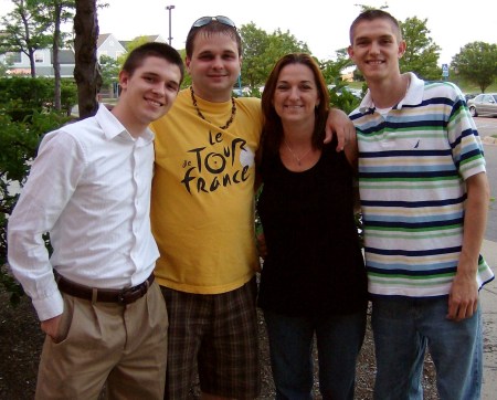 Me and my boys in 2008