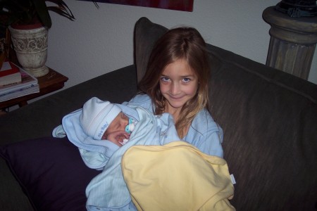 My Nicole with Wyatt Welch born 6.4.06