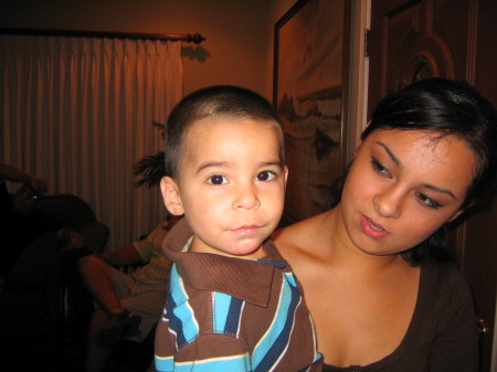 Baby Daniel  and his mother Cynthia