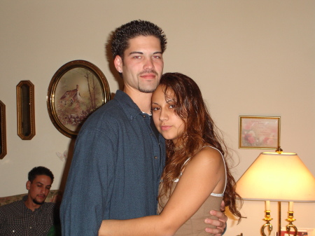 My son, Chaz and his girlfriend, Alicia Galindo.