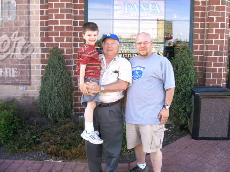 Three Generations of Bongeorno Men