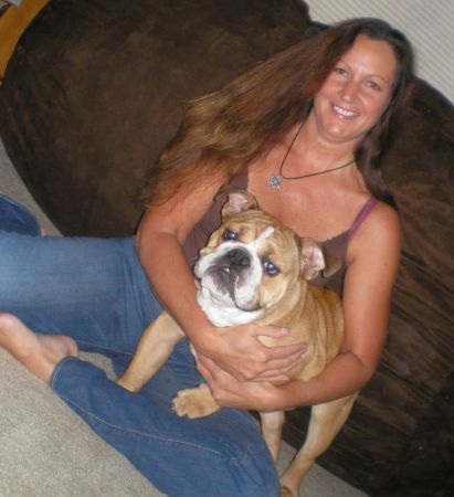 me and my english bulldog 2006