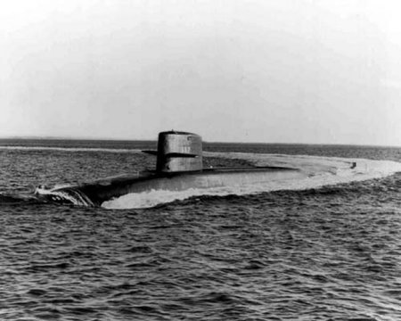 A Polaris Nuclear Submarine SSBN(657) Gold