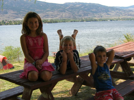 My kids - Osoyoos - summer 2006