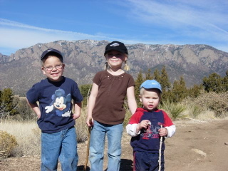 Hiking the Sandias