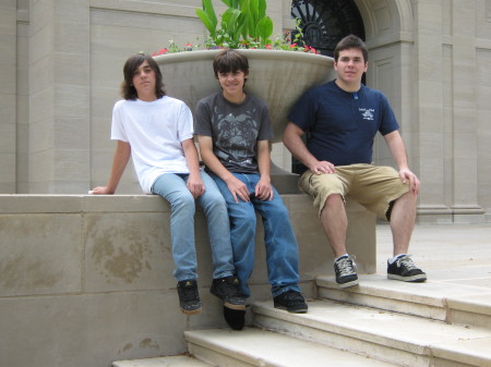 My 3 boyz - taken summer of 2008