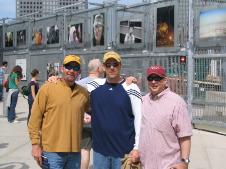Bobby, Mike & Me in NYC - April 2007