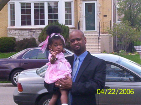 My son David and his youngest daughter