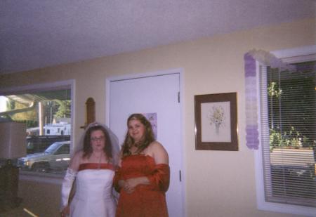 Andie Pritchett and I before I was married