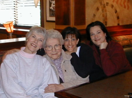 Mom, Grandma, Carol & Laura
