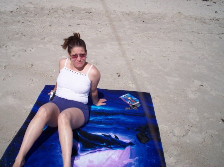me chillin on the beach on august 2006