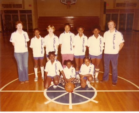 CJHS Girls BB 1978