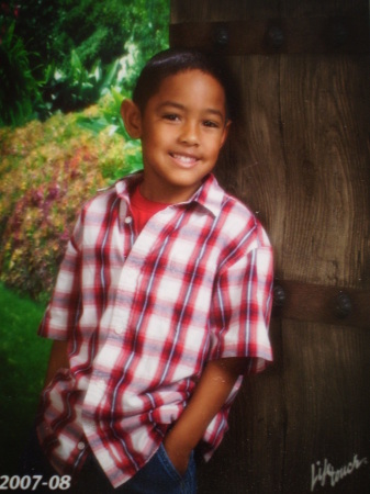 My oldest son Larenz