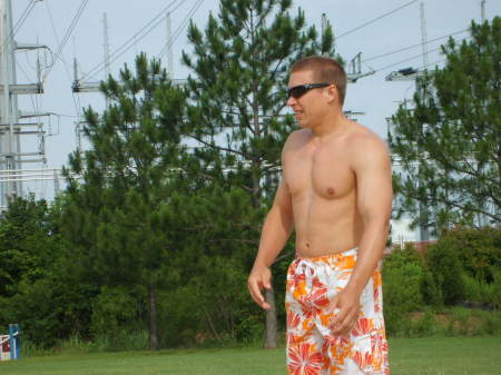 Derek at a Sand Volleyball Tournament