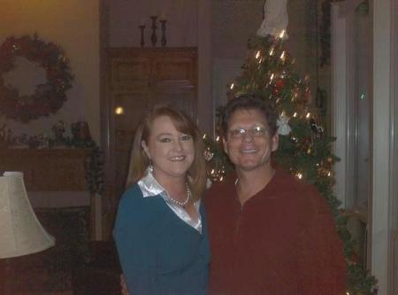 Me & my hubby Xmas 07