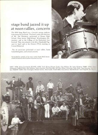 Eureka High School Stage Band 1972