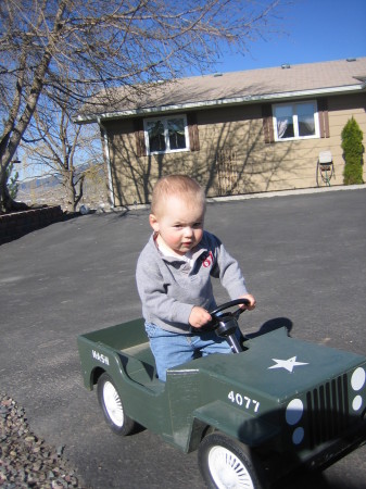 Wilson driven the Jeep