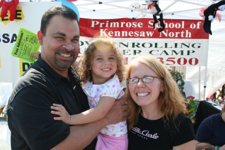 May 2007 Kennesaw GA Paul, Erica & Zoe