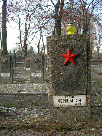 Red Army Cemetery in Gliwice, Poland