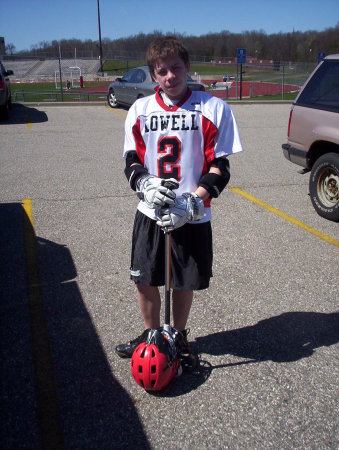 Pierce the 14yr LaCrosse player.