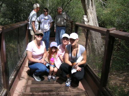 My family at Tonto Bridge in Payson, Arizon
