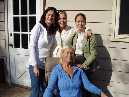 my daughters and myself  on Mothers Day 2007