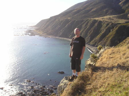 Ian on the South Coast of Wellington