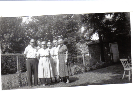 parents-grandparents in Connellsville, Pa. 1958