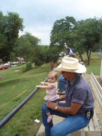 Me and Munchkin at the Calaveras Fair 5/06