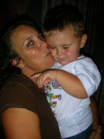 My wife, Natalie, and son , Steven