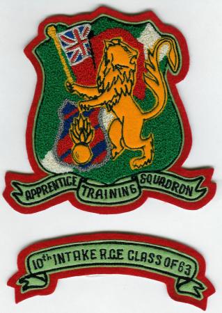 SAPPER APPRENTICE TRAINING SQUADRON CREST