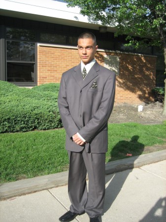 My Son Anthony Before Graduation