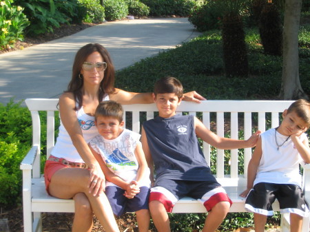 Me and my boys waiting for water taxi