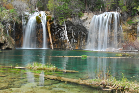 Hanging Falls in Glenwood Canyon